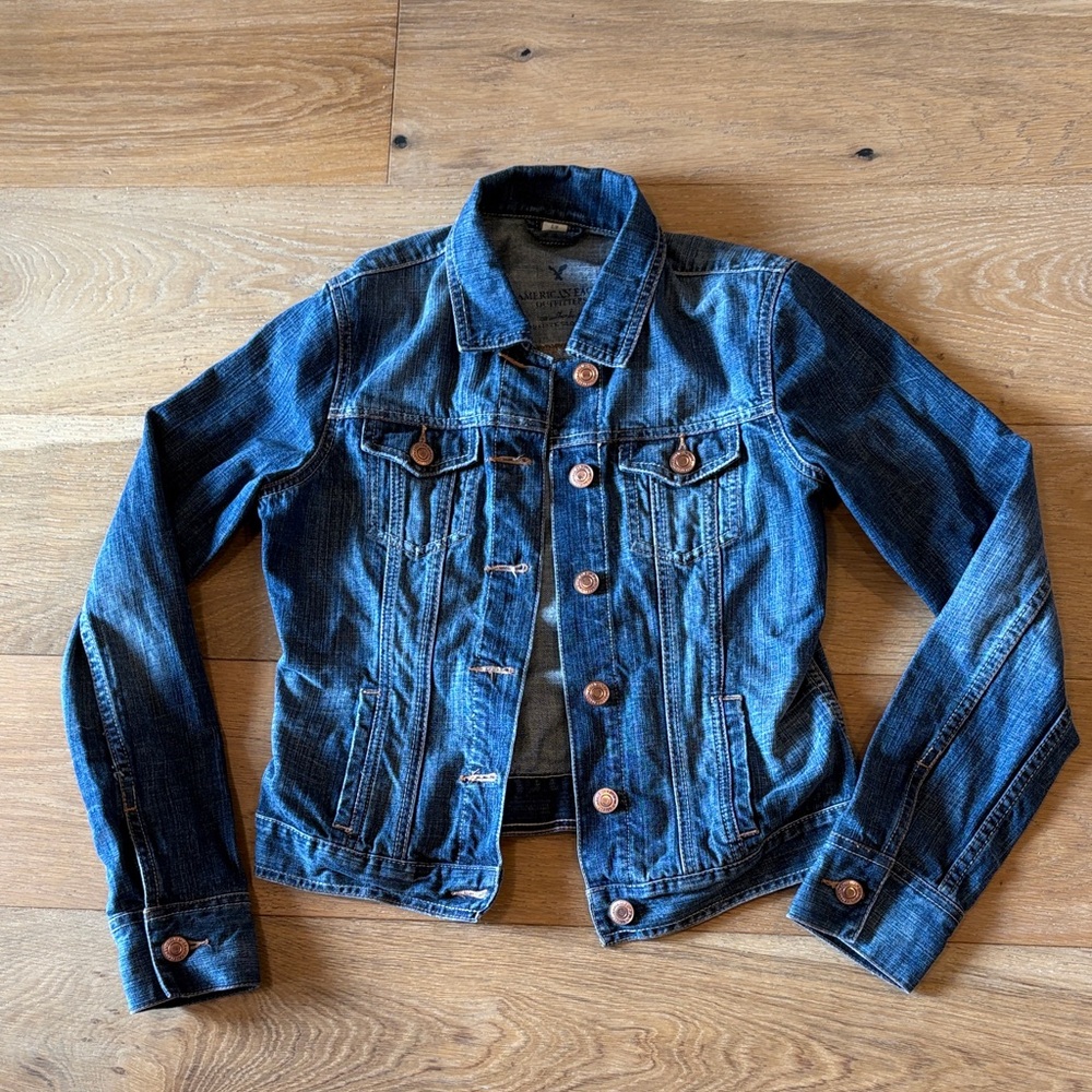 American Eagle Blue Denim Jacket